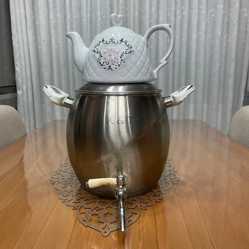 کتری قوری شیردارk&T|قوری، کتری، قهوه‌ساز دستی|تهران, ابوذر|دیوار