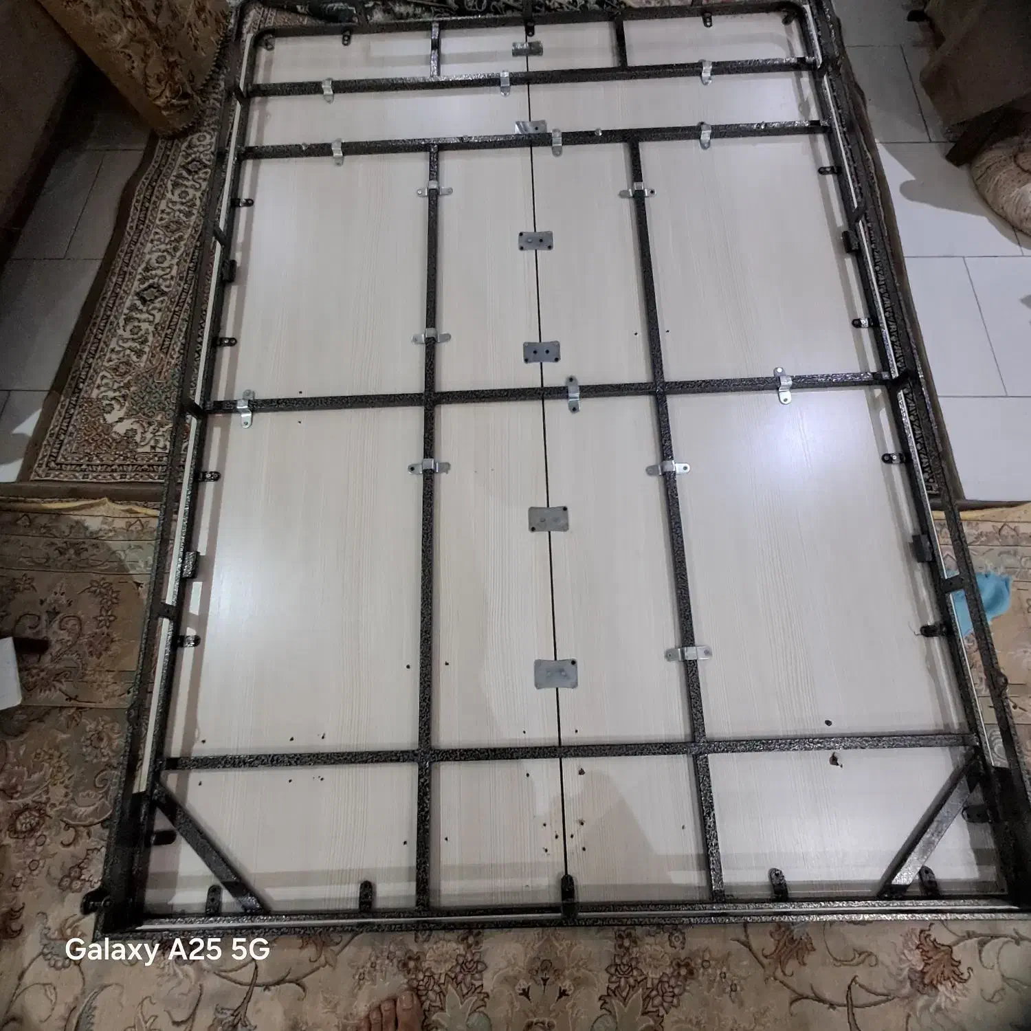 اسکلت تخت خواب تاشو|تخت و سرویس خواب|ری, حمزه‌آباد|دیوار