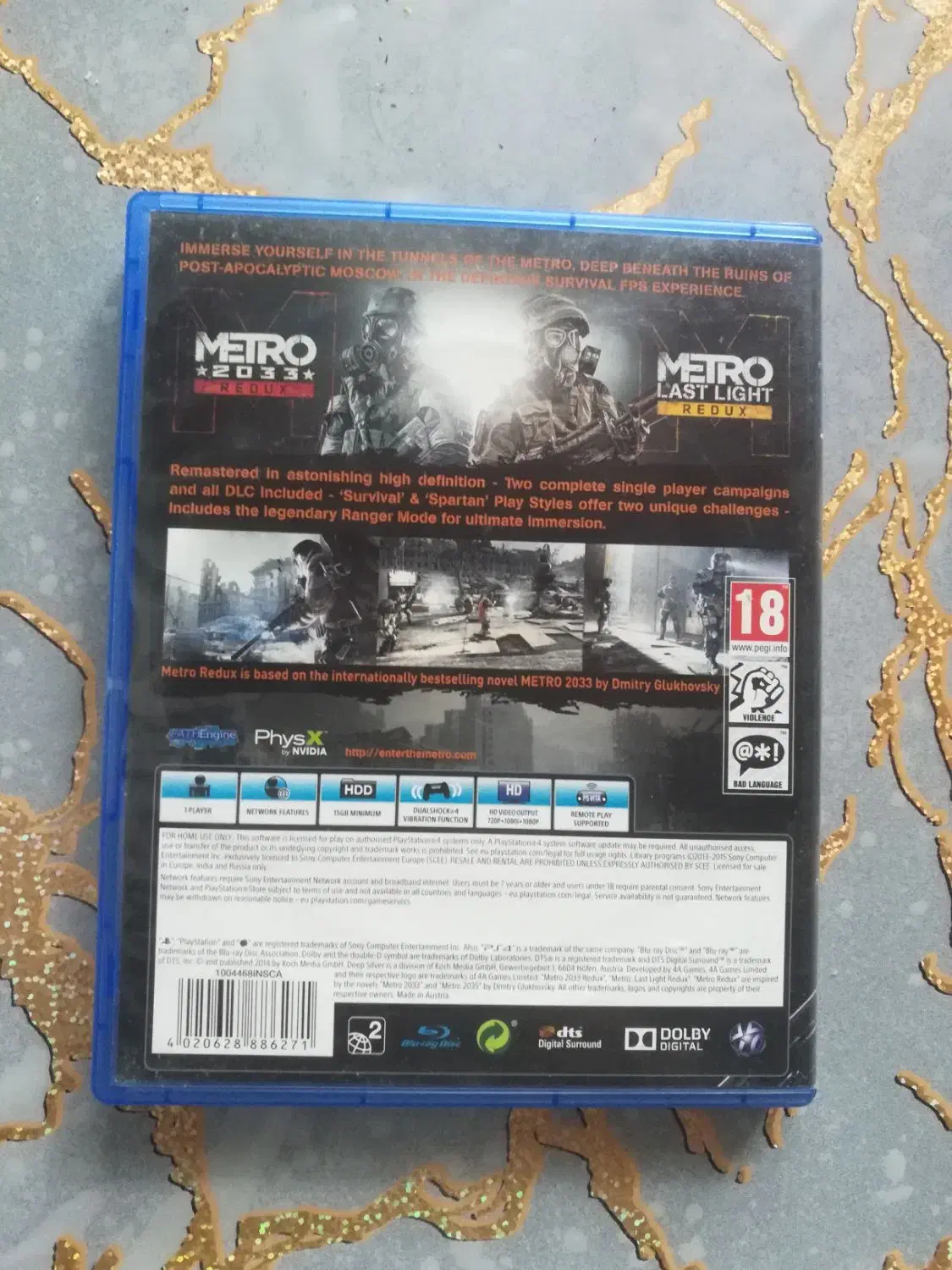 مترو ۲ لبه(فروش یا معاوضه)|کنسول، بازی ویدئویی و آنلاین|بندر انزلی, آذربایجان|دیوار