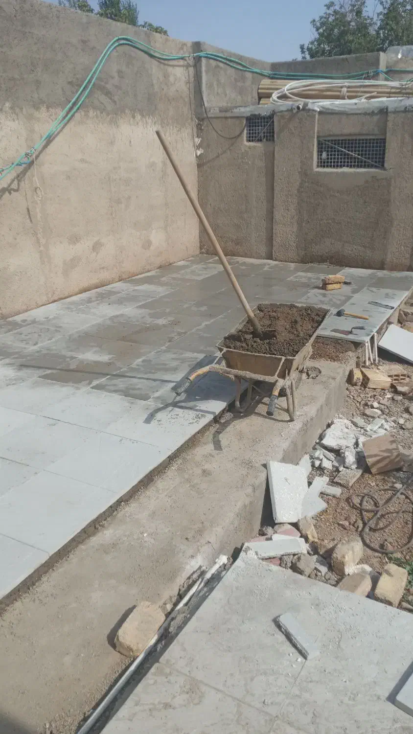 سیمانکاری بنایی و چاه کن|خدمات پیشه و مهارت|خرمدره, |دیوار