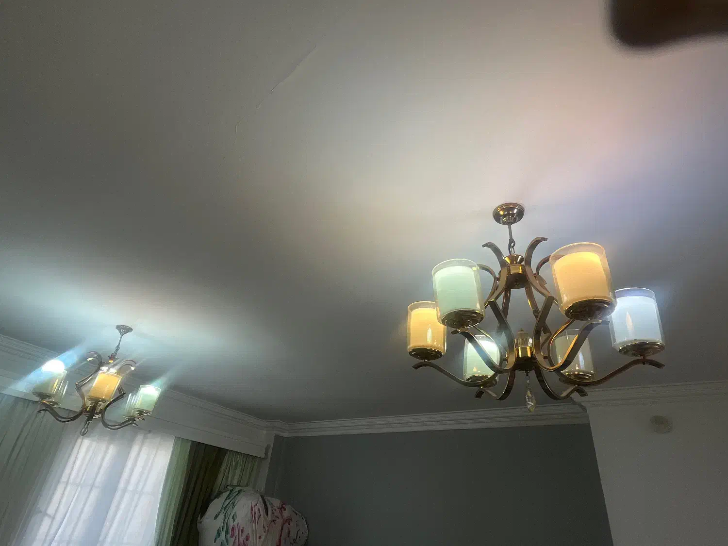 لوستر ۶ شعله ۲ تا،|لوستر و چراغ آویز|گرگان, |دیوار