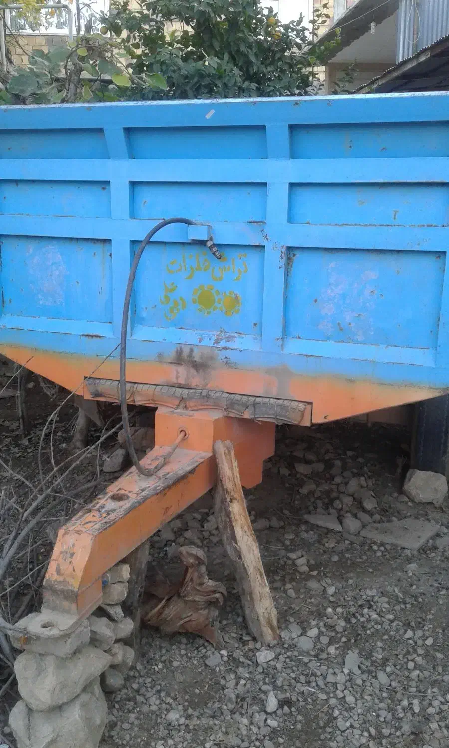 ترلی تراکتور ساخت علی ربی|خودرو سنگین|گالیکش, |دیوار