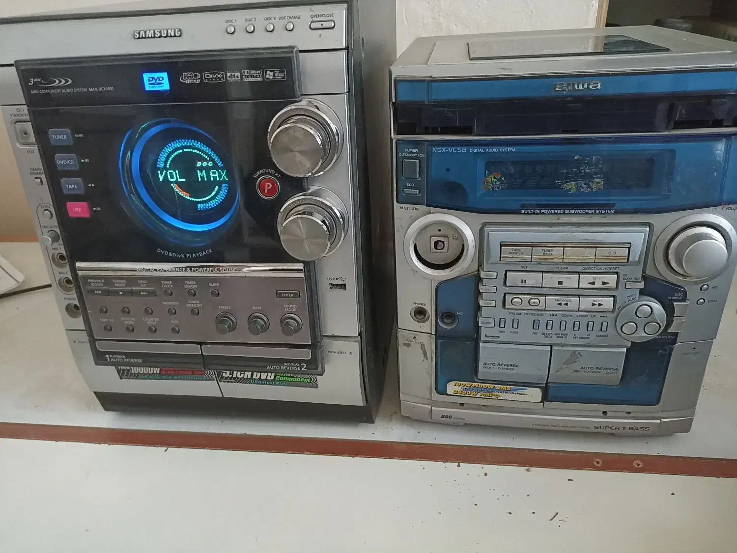 دو عدد کلگی ضبط|سیستم صوتی خانگی|زبرخان, |دیوار