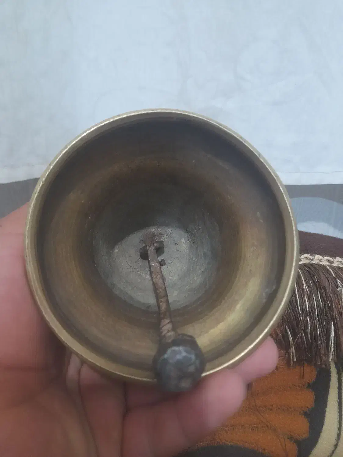 پیاله سایز بزرگ قدیمی پرصدا|کلکسیون اشیاء عتیقه|زنده رود, |دیوار