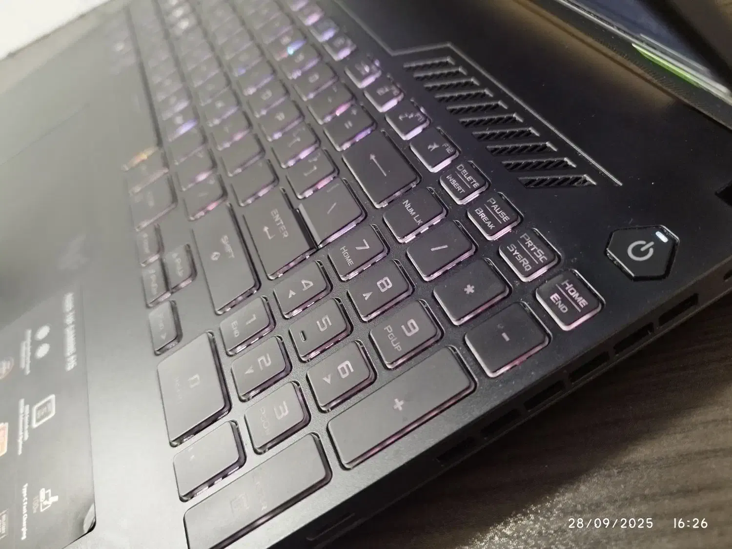 لپتاپ غول گیمینگ تاف Asus tuf rtx 4070 مشابه اکبند|رایانه همراه|تهران, میدان ولیعصر|دیوار