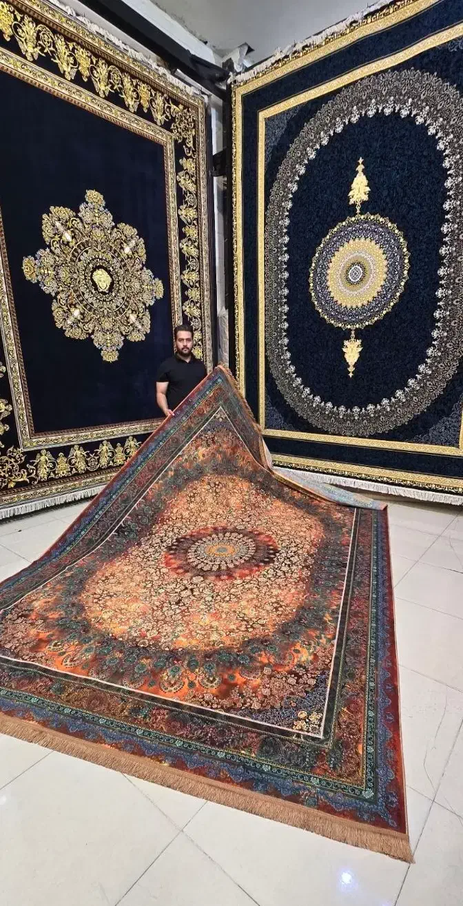 فرش پر نقش +و نگار مهتــاب/مدل متنوع+|فرش|اهواز, پادادشهر|دیوار