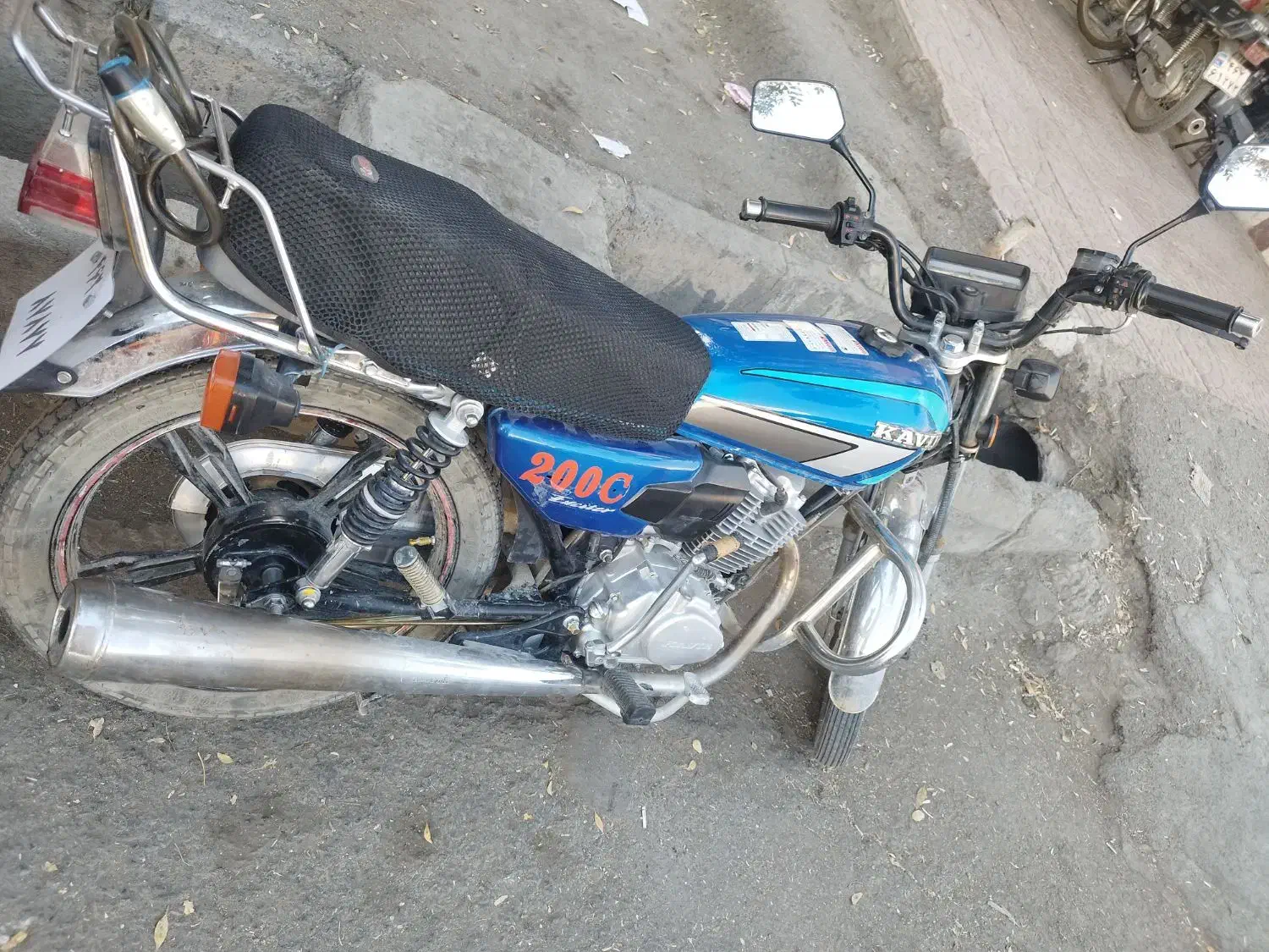 200cc استارتی 5دنده مدل401|موتورسیکلت|سنندج, |دیوار