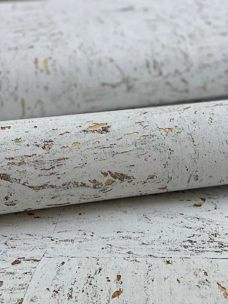 کاغذ دیواری طرح پتینه رنگ روشن|مصالح و تجهیزات ساختمان|پرند, فاز ۶|دیوار