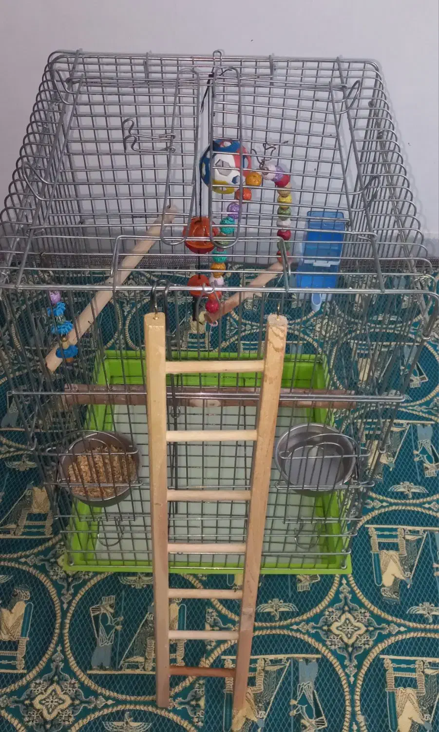 دو عدد قفس پرنده بزرگ و کوچک|لوازم جانبی حیوانات|تهران, تهرانسر غربی|دیوار