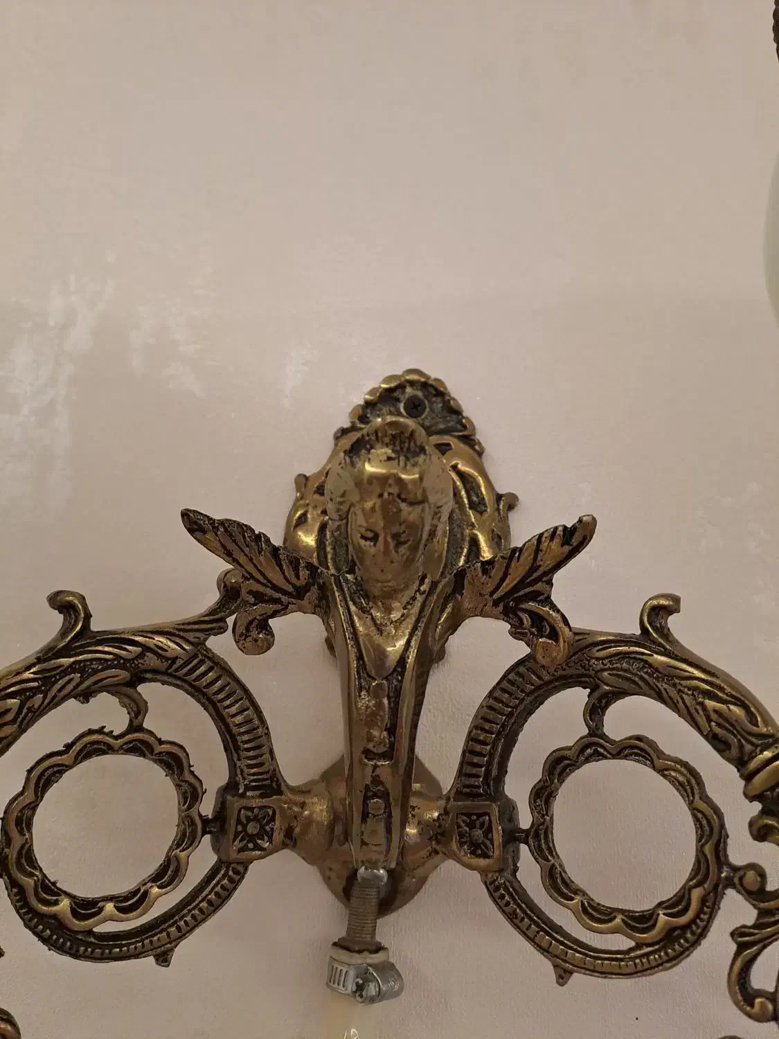 چراغ گازی برنزه|لوستر و چراغ آویز|ارومیه, |دیوار