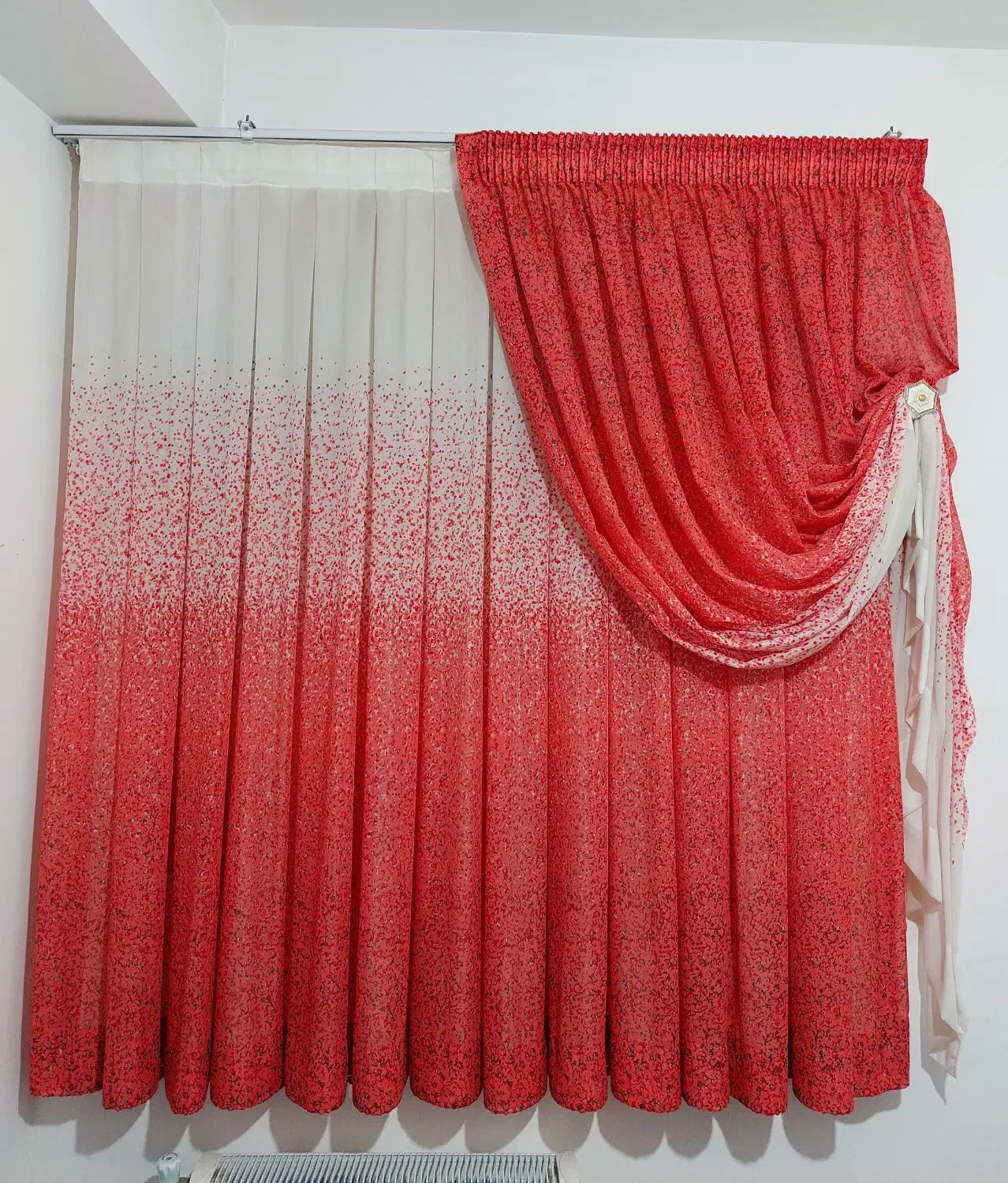 پرده اتاق خواب|پرده، رانر، رومیزی|ساری, |دیوار