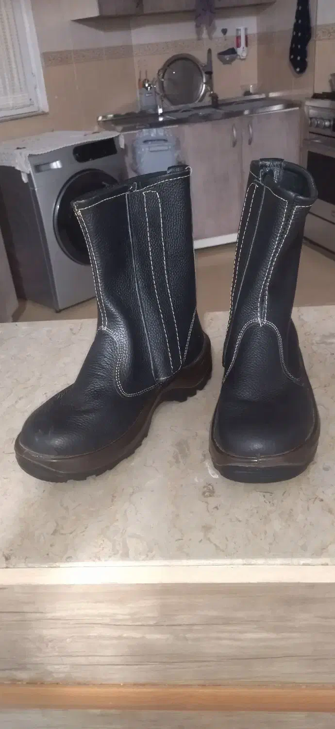 کفش ایمنی چرم اصل|کیف، کفش، کمربند|رفسنجان, |دیوار