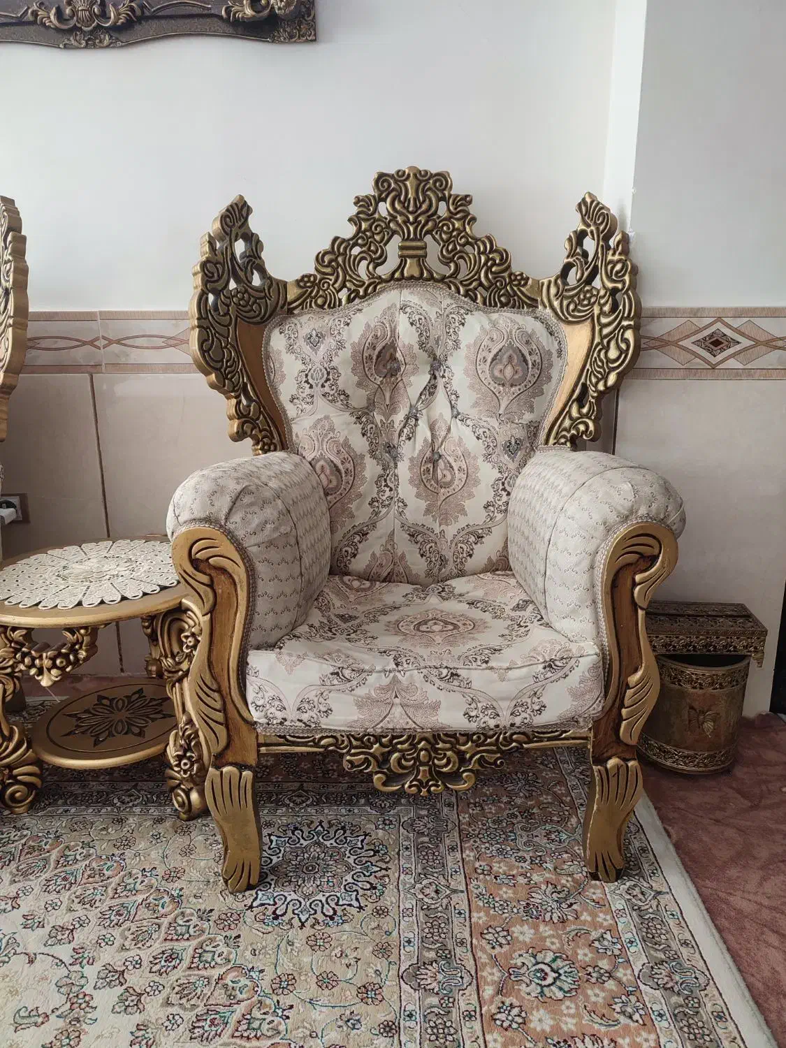 مبل همراه میز عسلی|مبلمان خانگی و میز عسلی|زنجان, |دیوار