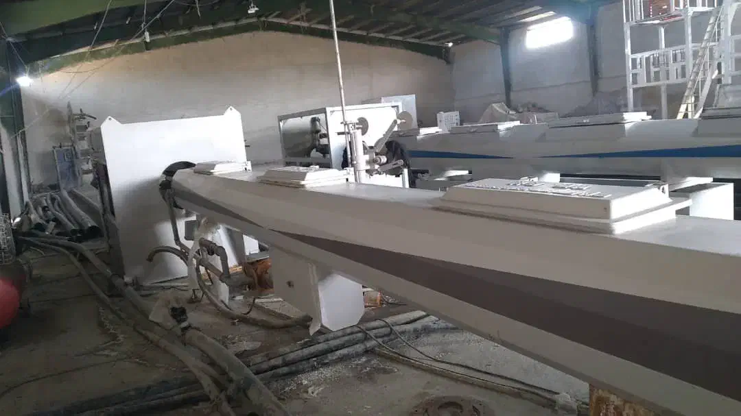 دستگاه خط تولیدچینی لوله پلی اتیلن سایز۶۳الی ۲۵۰|ماشین‌آلات صنعتی|اصفهان, جلالیه|دیوار