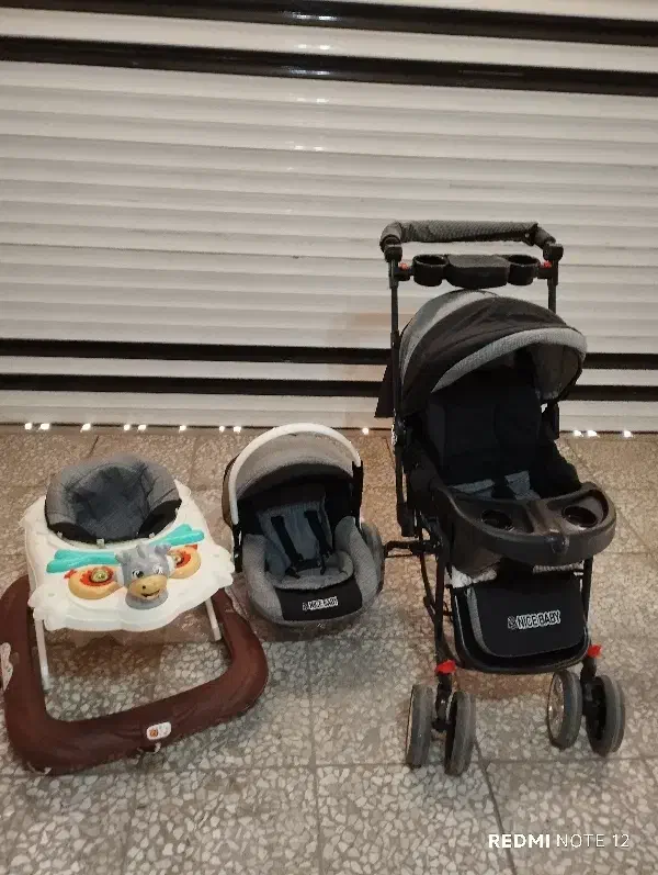 ست کالسکه نایس بیبی|کالسکه و لوازم جانبی|صفادشت, |دیوار