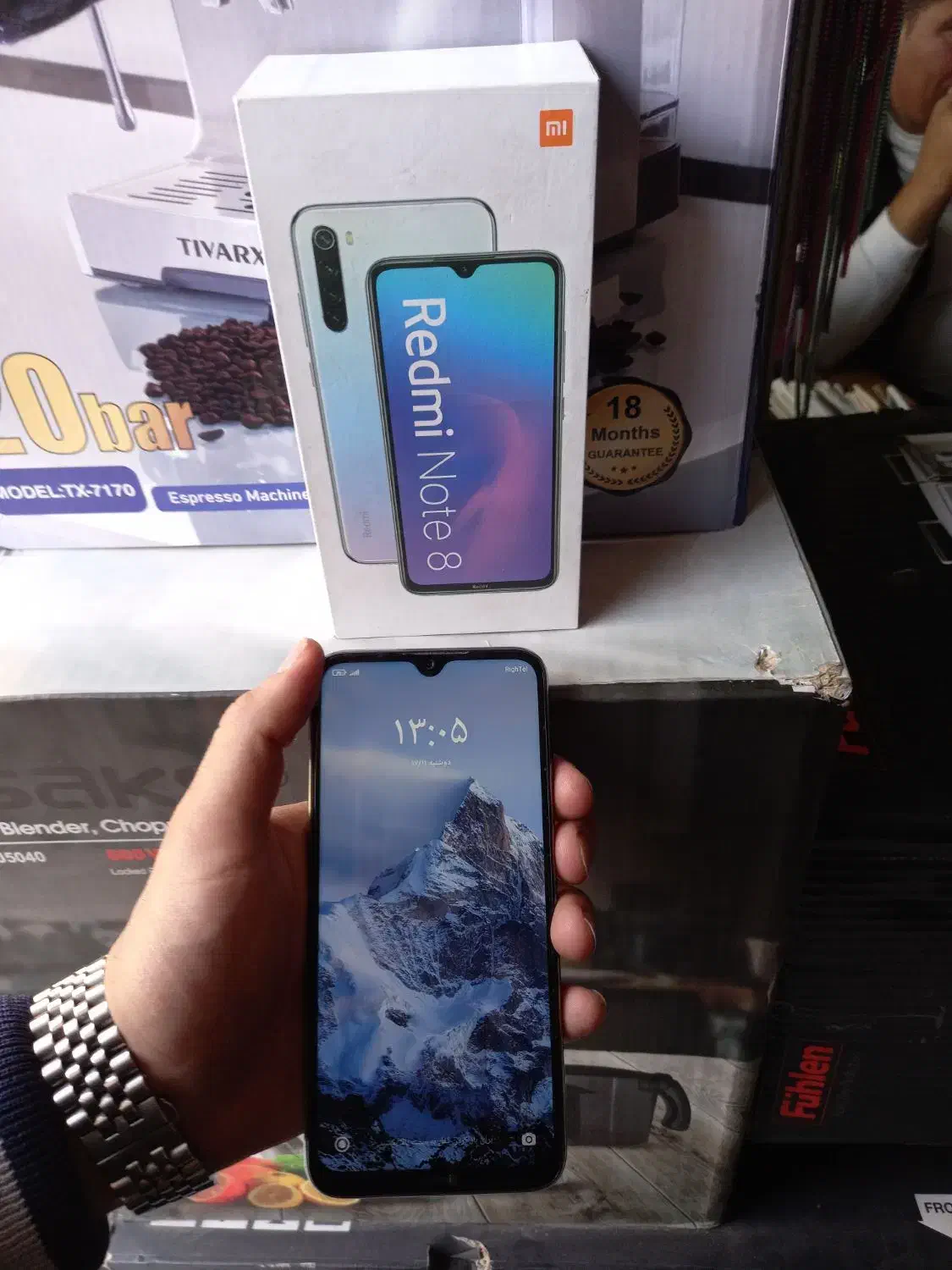 گوشی شیامی نوت۸،حافظه۶۴گیگ،لازرورق،موبایل مختاری|موبایل|قرچک, مهدیه|دیوار