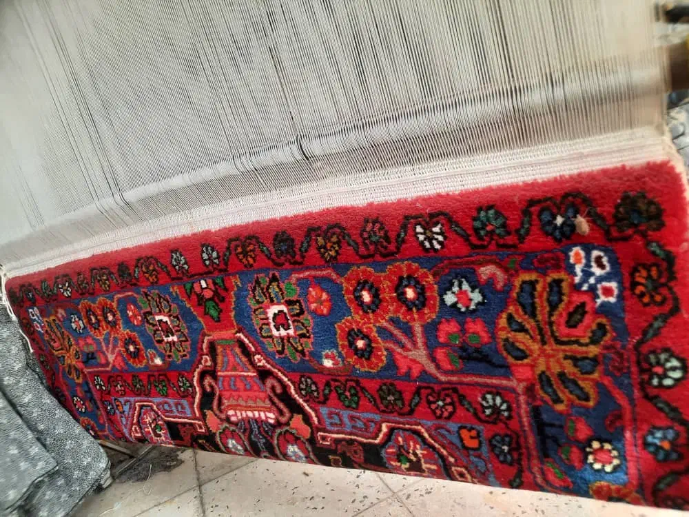 فرش دست بافت سنتی|فرش|نهاوند, |دیوار