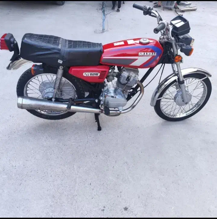 موتور هندا 125قرمز پیشتاز|موتورسیکلت|بندر ماهشهر, |دیوار