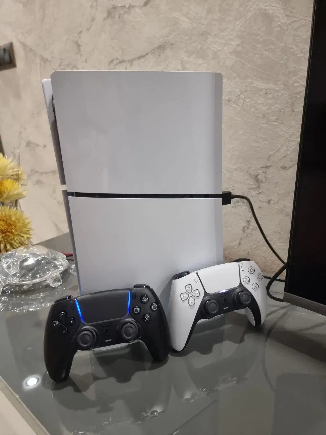 Ps5 slime دیجیتال حافظه 1ترا دو دسته زیر قیمت|کنسول، بازی ویدئویی و آنلاین|اراک, |دیوار