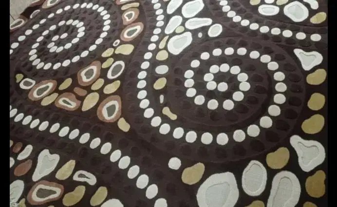 گلیم فرش طرح سنگ فرش (آک )|فرش|کارون, |دیوار