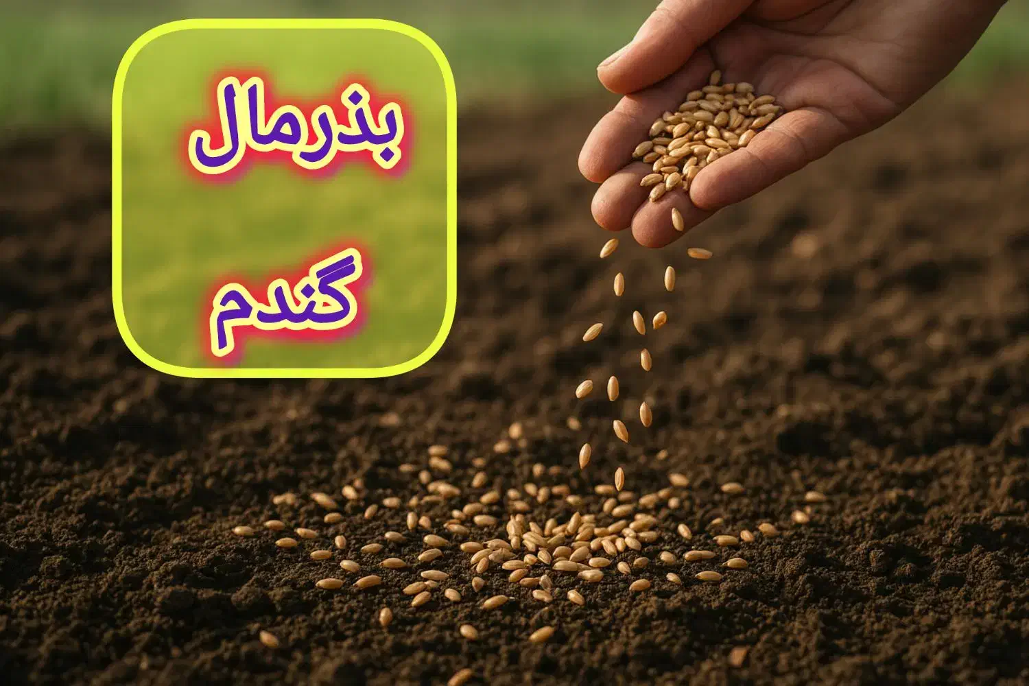 بذر مال تخصصی گندم|خدمات باغبانی و درختکاری|دهگلان, |دیوار