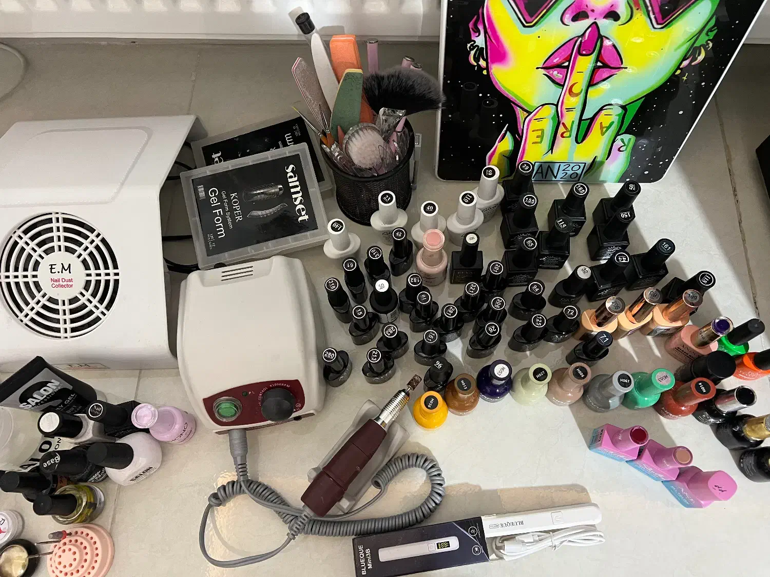 وسایل کاشت ناخن|آرایشی، بهداشتی، درمانی|همدان, |دیوار