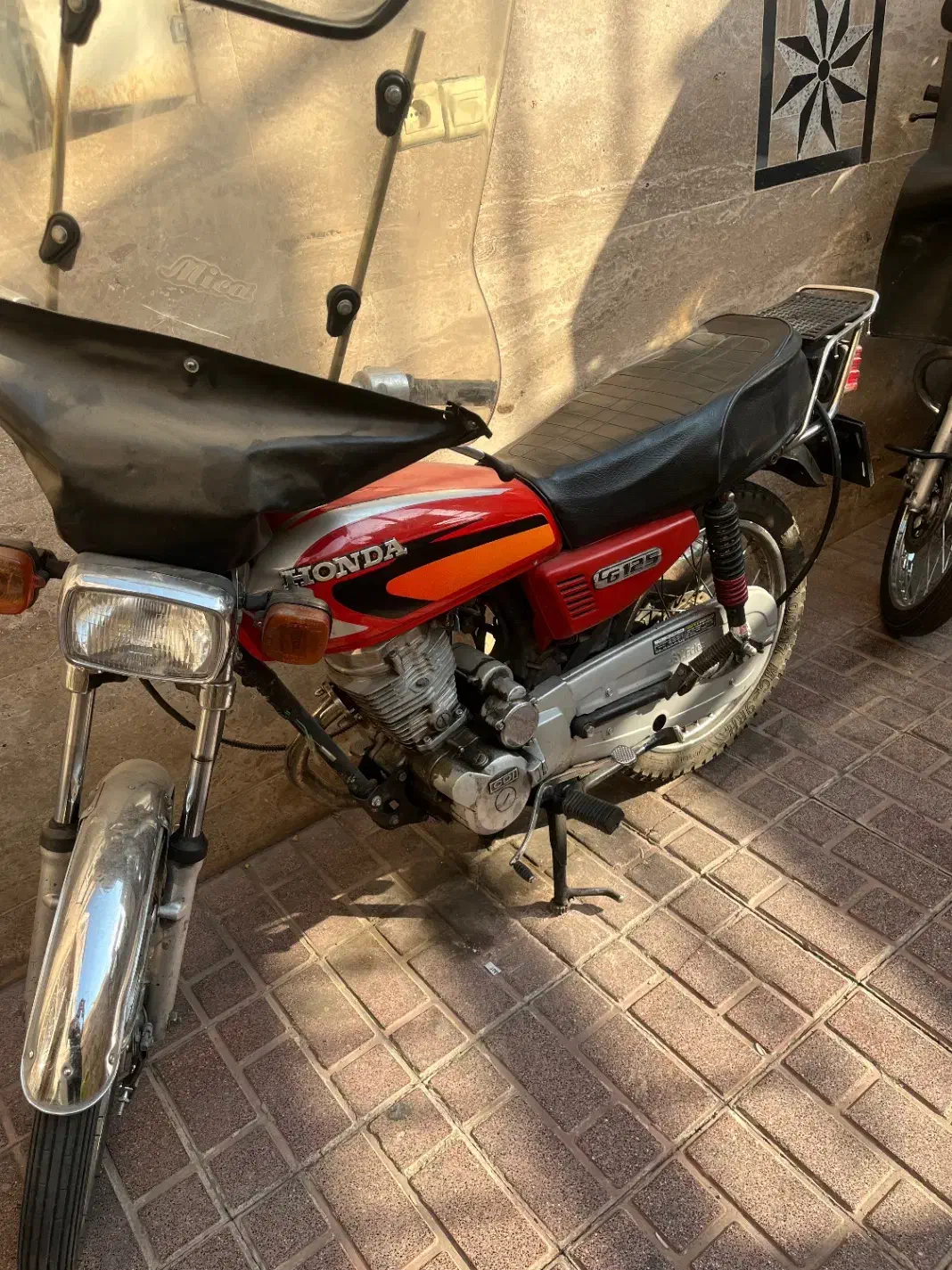 موتور هوندا ایرانی ۹۳ مزائده|موتورسیکلت|تهران, هرندی|دیوار