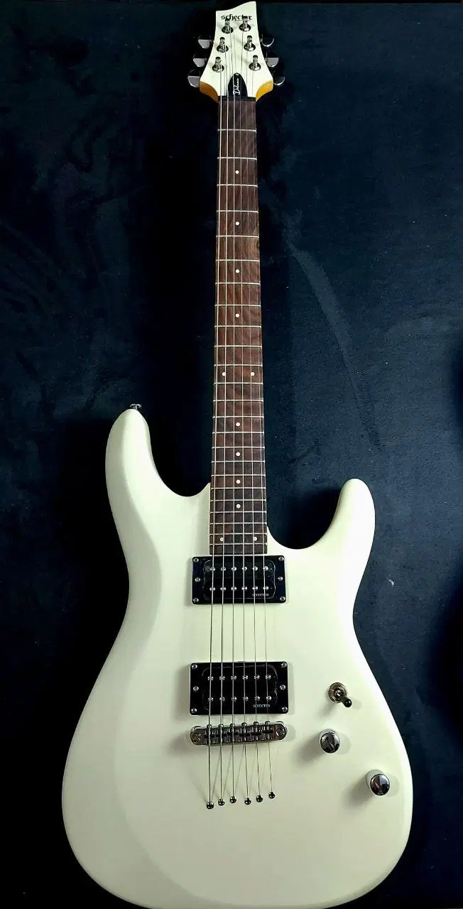 Schecter C-6 Deluxe Satin White|گیتار، بیس، امپلیفایر|تبریز, |دیوار
