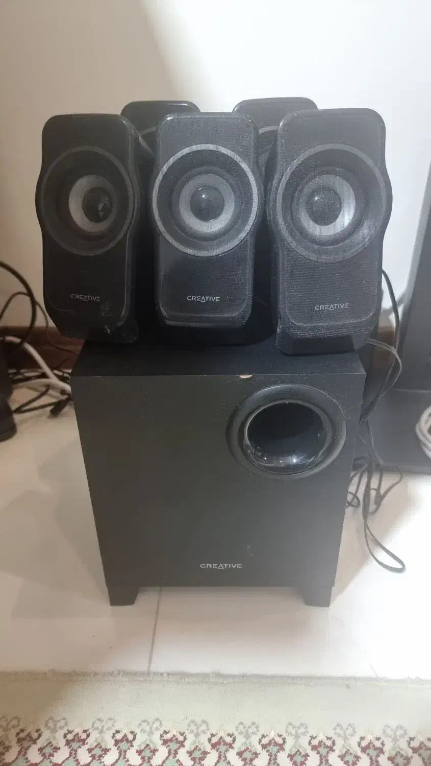 اسپیکر کریتیو ۵.۱|قطعات و لوازم جانبی رایانه|شیراز, میرزاکوچک خان|دیوار