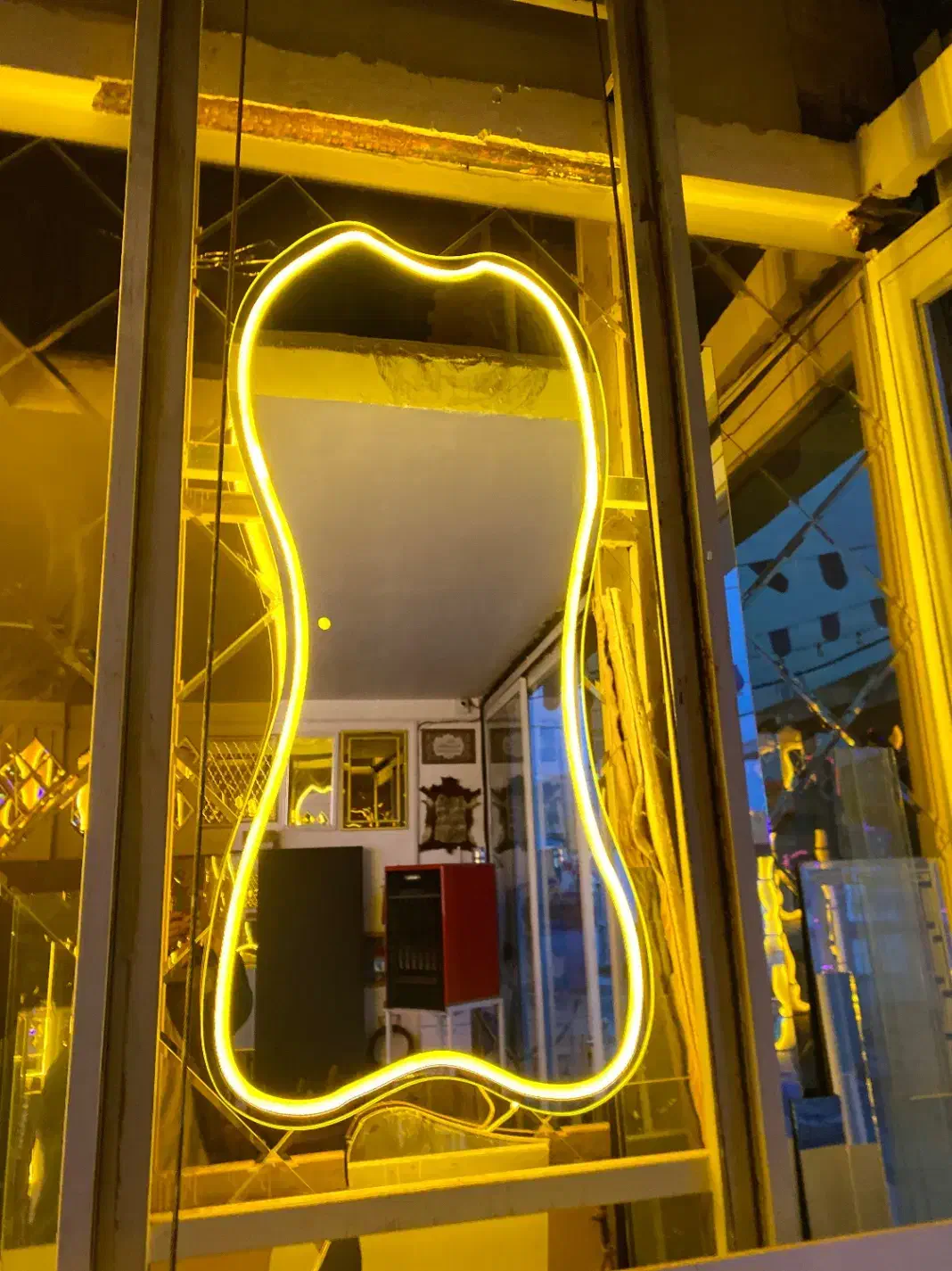 آینه بک لایت|آینه|ملایر, |دیوار