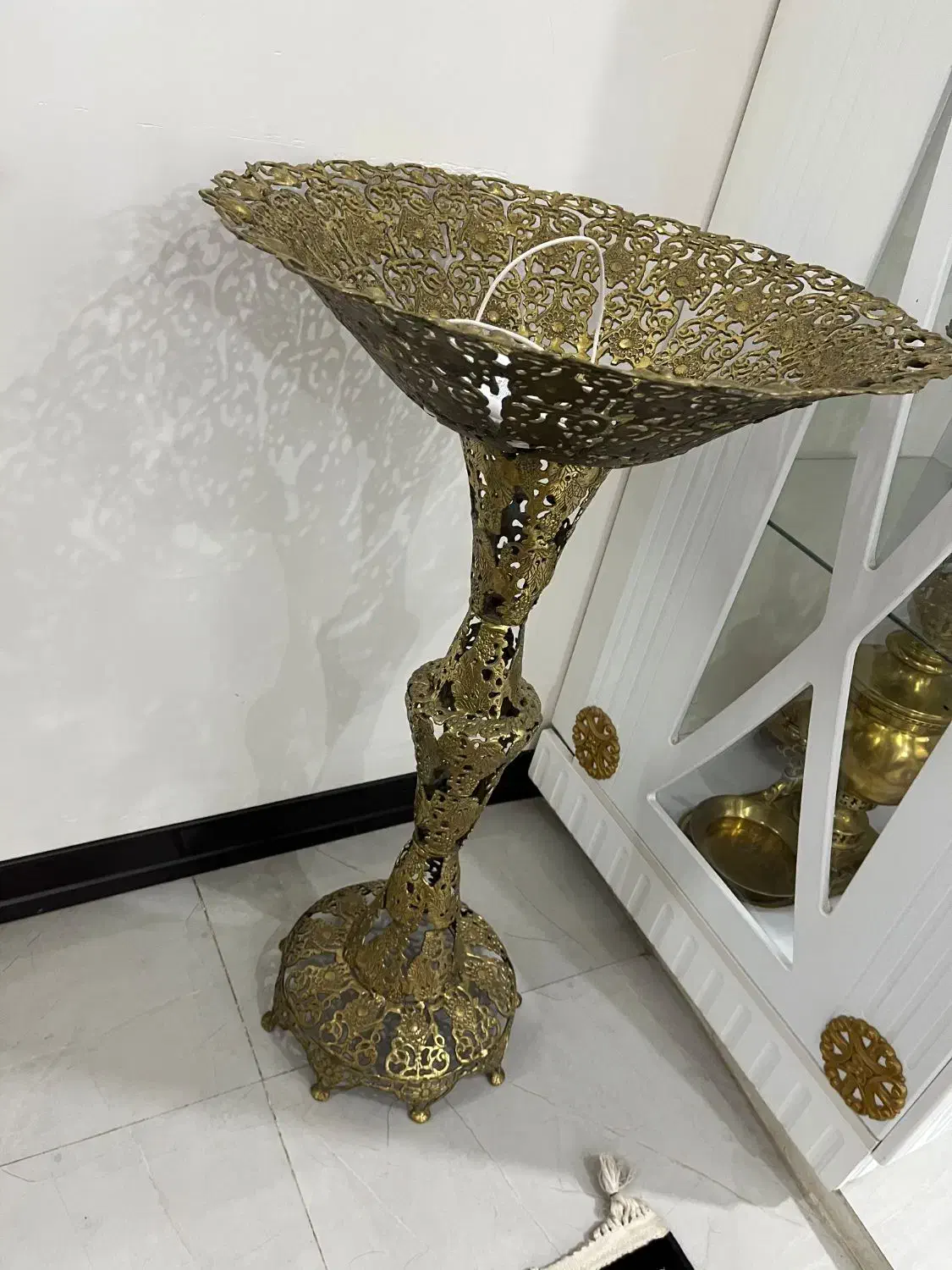 ست کامل لازم منزل برنزه|صنایع دستی و سایر لوازم تزئینی|شهریار, شهرک امیریه|دیوار