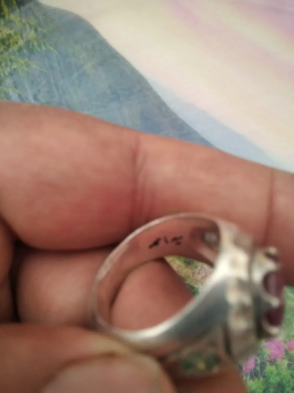 نگین یاقوت کبود و نگین زمرده ویاقوت برمه انگشتر|جواهرات|اصفهان, عسگریه|دیوار