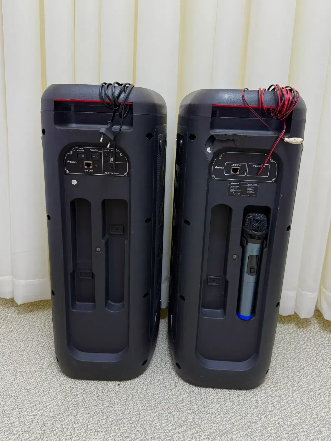 اسپیکر Rexon فوق‌العاده کم‌کارکرد رقص نوردار|سیستم صوتی خانگی|دهدشت, |دیوار