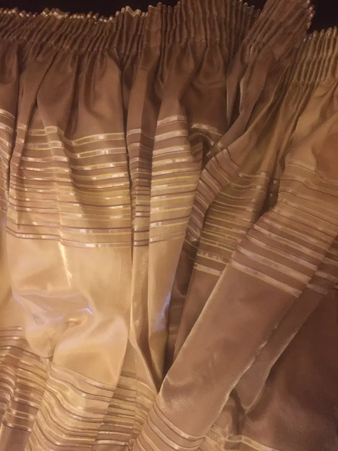 دو ‌عدد پرده سالم و‌ تمیز|پرده، رانر، رومیزی|رشت, خمیران زاهدان|دیوار