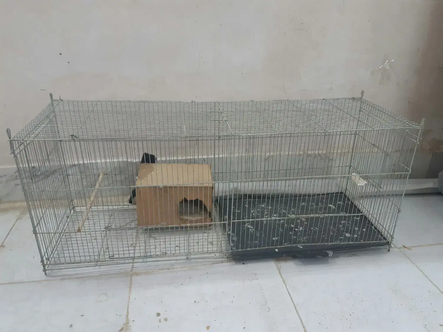 قفس بزرگ نو و سالم|لوازم جانبی حیوانات|قم, سراجه (۱۵ خرداد)|دیوار