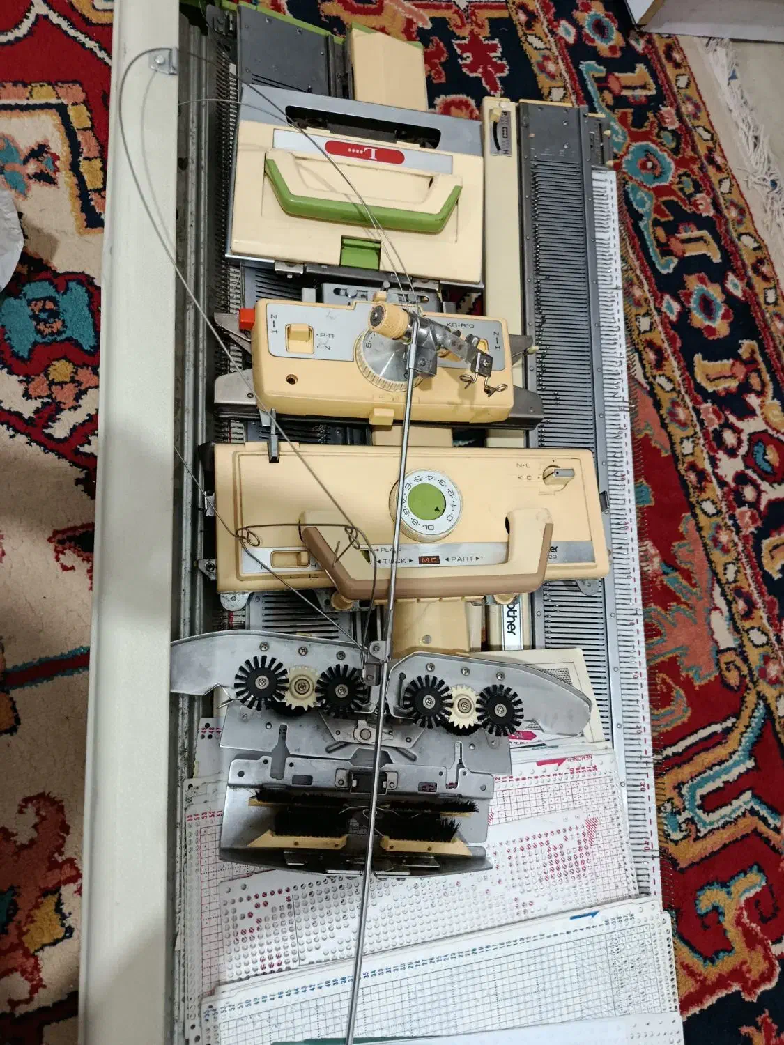 ماشین بافتنی برادر|لوازم خیاطی و بافتنی|محمدیه-قزوین, |دیوار