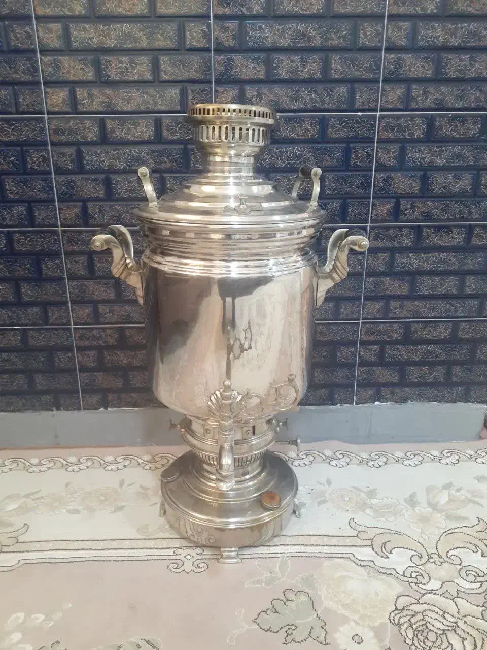 سماور قدیمی|سماور، چای‌ساز، قهوه‌ساز|اراک, |دیوار