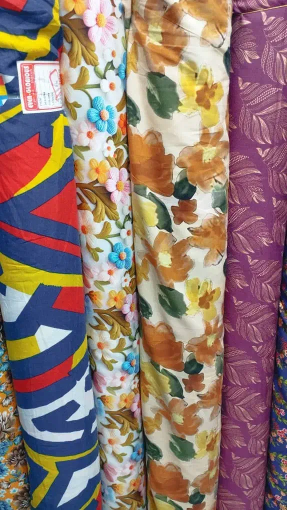 پارچه نخی با کیفیت|لباس|منوجان, |دیوار