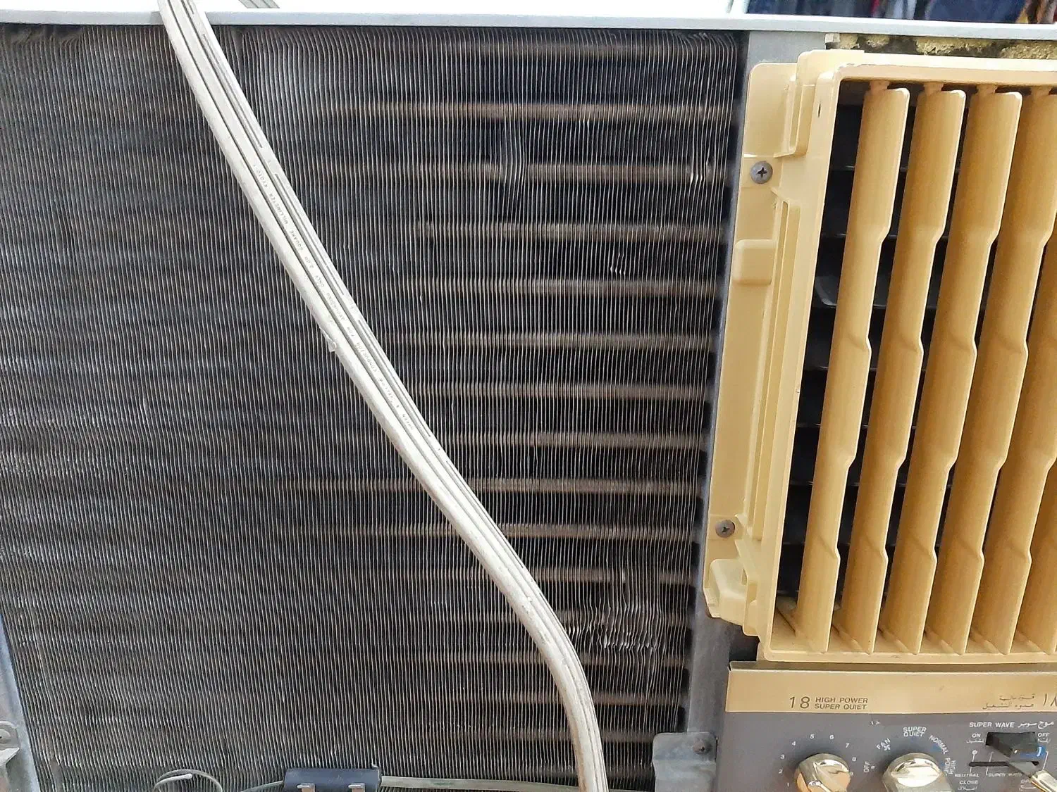 کولر اوجنرال ۱۸هزار درجه یک|کولر گازی و فن‌کوئل|اهرم, |دیوار