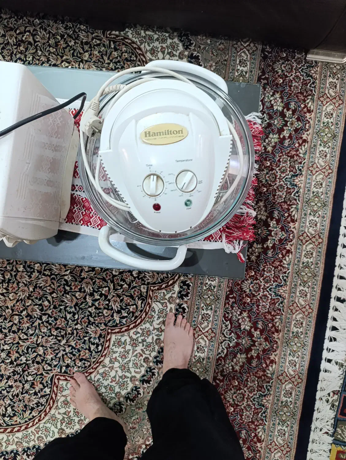 توستر و هوا پز نو.ظرف کریستال|سایر لوازم برقی|بابل, |دیوار