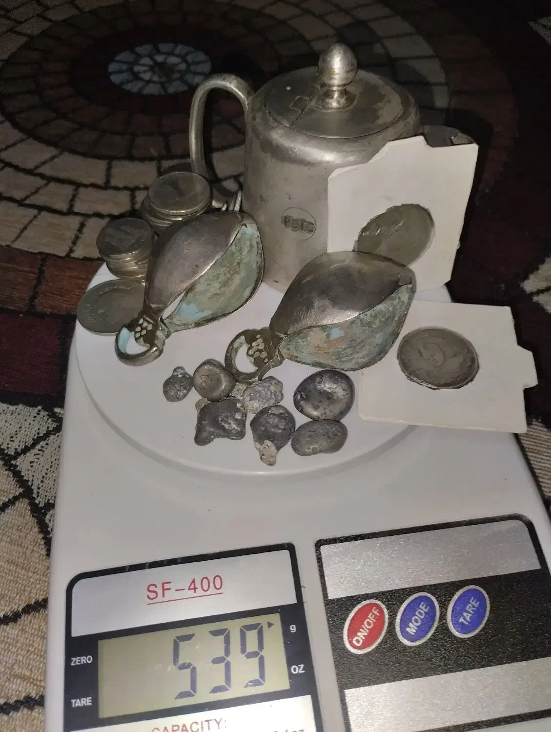 فروش نقره خام|جواهرات|بندرلنگه, |دیوار