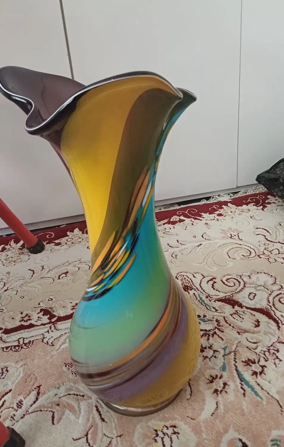 گلدان شیشه ای|صنایع دستی و سایر لوازم تزئینی|مرند, |دیوار