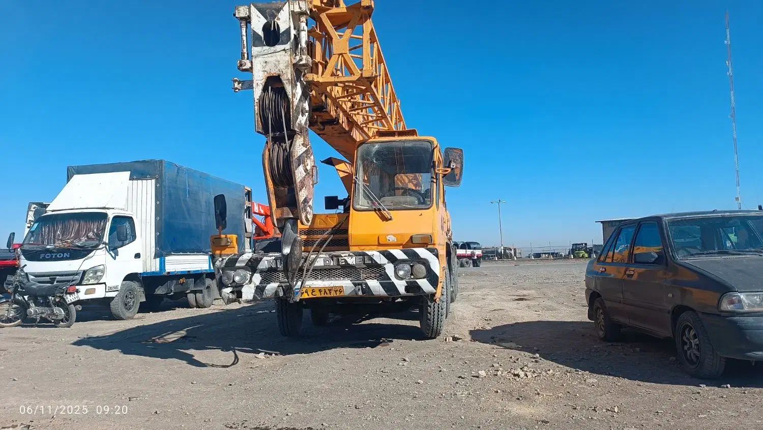 جرثقیل تادانو|خودرو سنگین|مشهد, طرق|دیوار