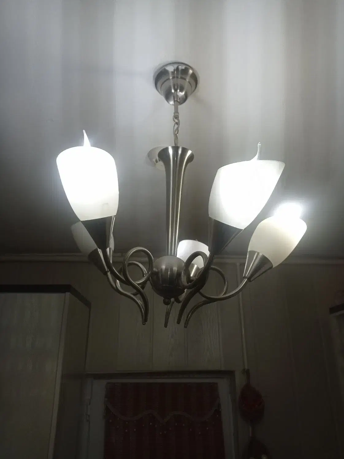 لوستر ۵شاخه|لوستر و چراغ آویز|پرند, فاز ۵|دیوار