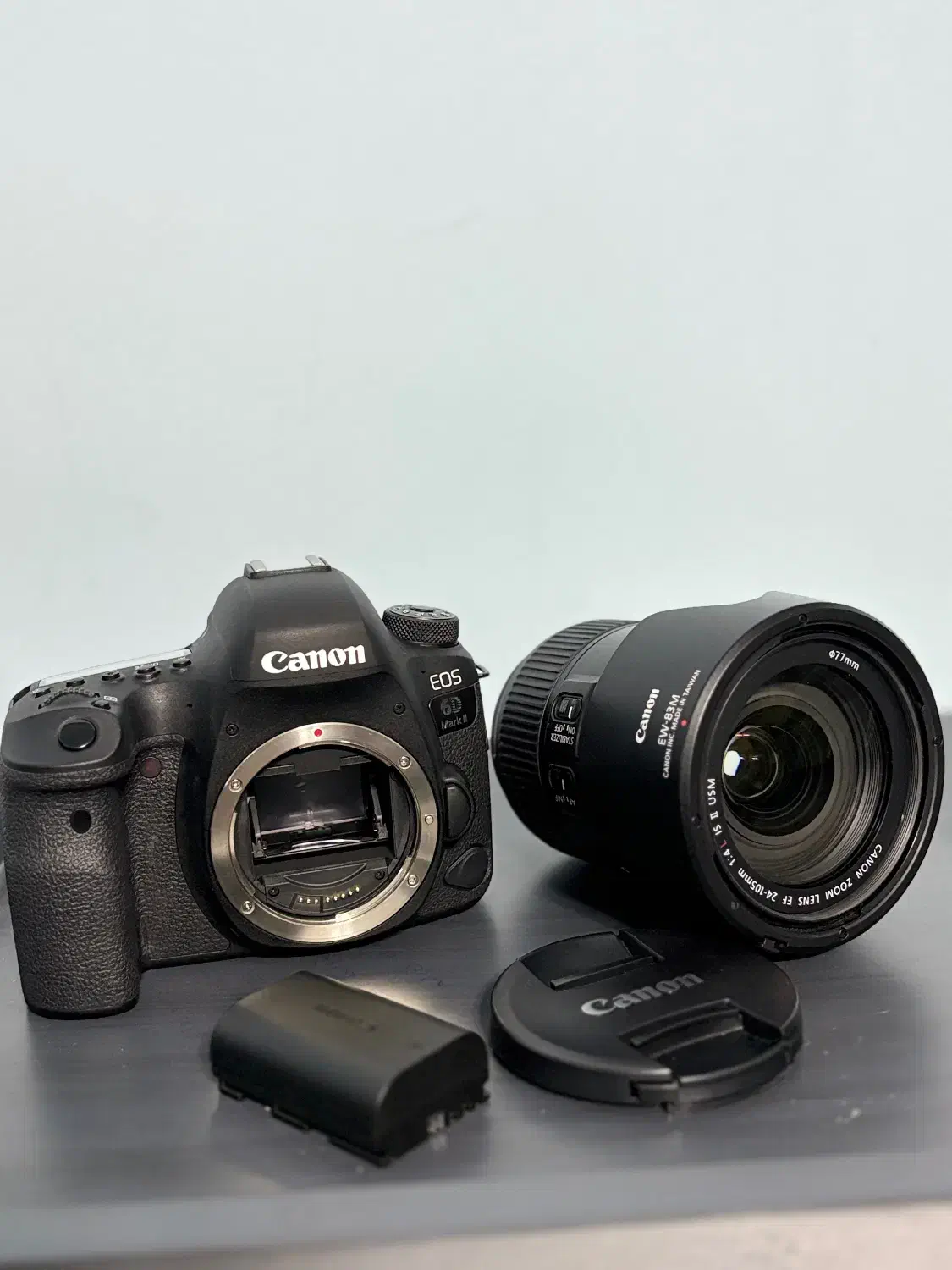 دوربین کانن 6D mark ll Eos زیر ۸۰۰ شات|دوربین عکاسی و فیلم‌برداری|سیرجان, |دیوار