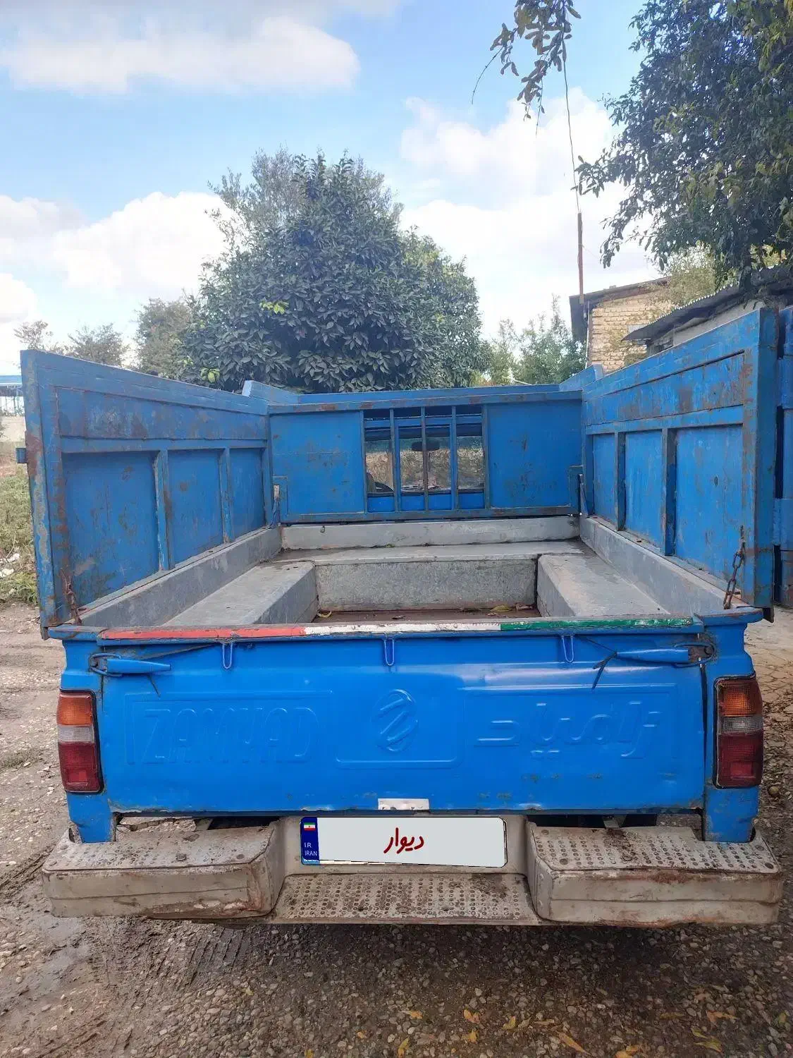 نیسان مدل ۸۶ دوگانه غرب استیل|خودرو سواری و وانت|نکا, |دیوار