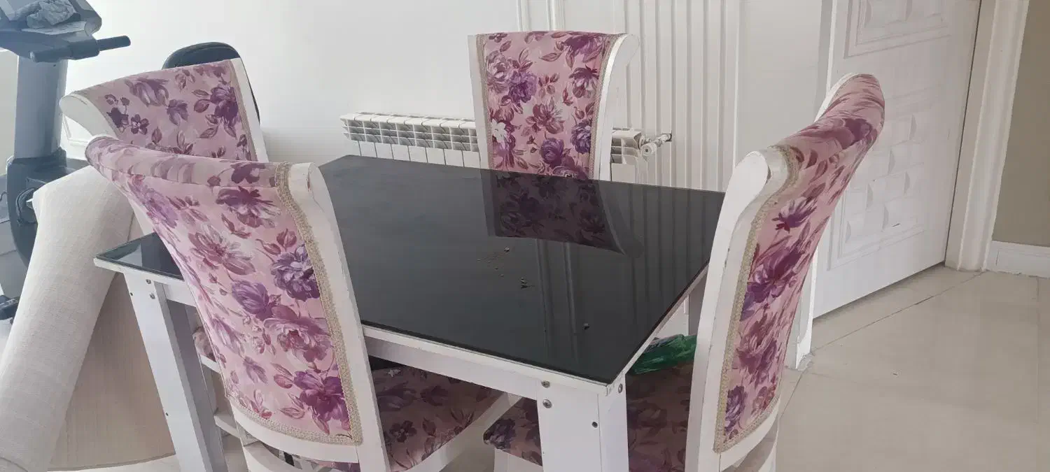 میز ناهار خوری 4نفری نو|میز و صندلی غذاخوری|سیرجان, |دیوار