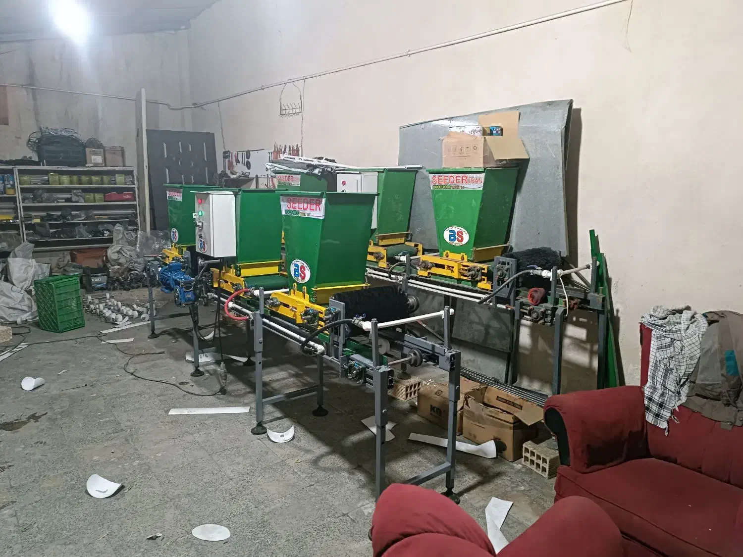 تولید سیدر یا سینی گیر نشا برنج|ماشینآلات صنعتی|دورود, |دیوار