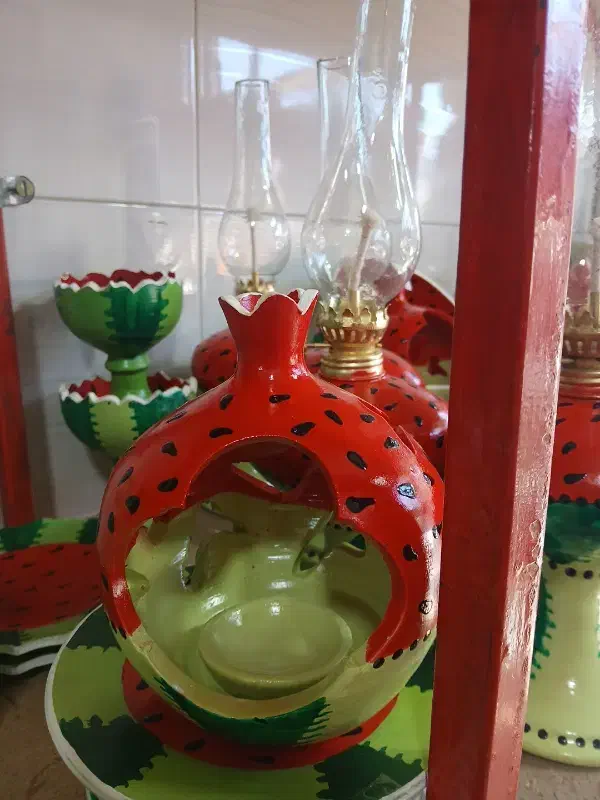 سرویس شب یلدایی سفال و سرامیک|صنایع دستی و سایر لوازم تزئینی|اردبیل, |دیوار