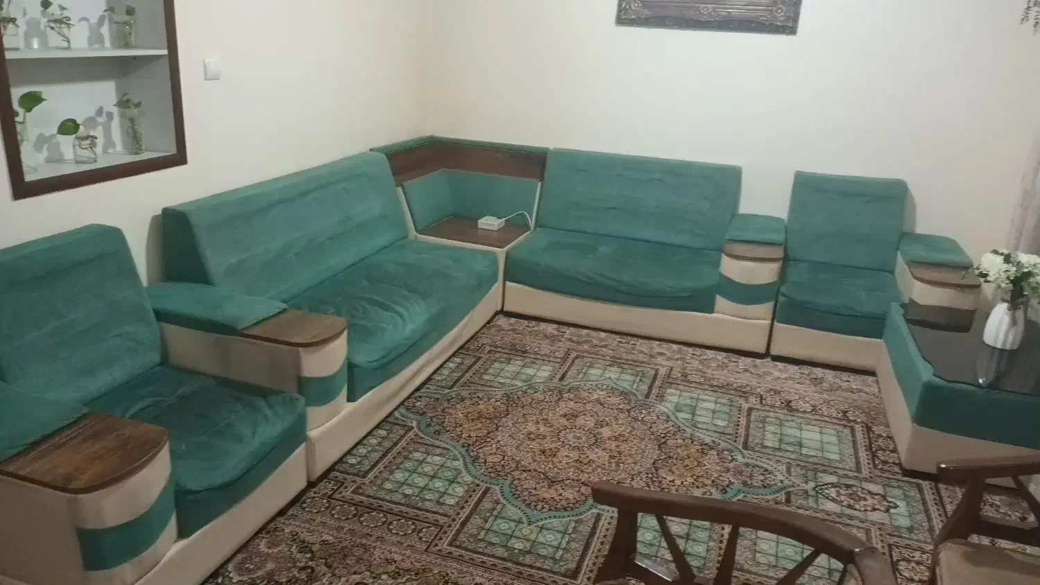 مبل ال هفت نفره|مبلمان خانگی و میز عسلی|تهران, کیانشهر|دیوار